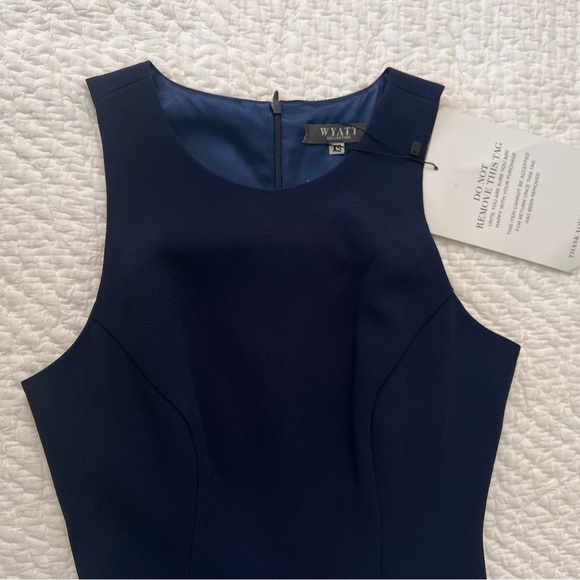 Wyatt Collection navy dress - Picture 8 of 9